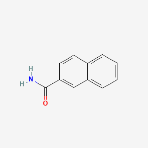 2-Naphthamide chemical structure (CAS 2243-82-5)