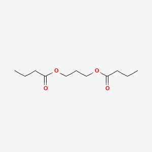 Propane-1,3-diyl dibutyrate chemical structure (CAS 2243-91-6)
