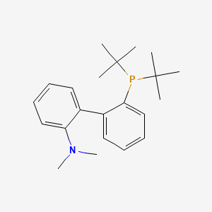 2'-(Di-tert-butylphosphino)-N,N-dimethyl-[1,1'-biphenyl]-2-amine chemical structure (CAS 224311-49-3)