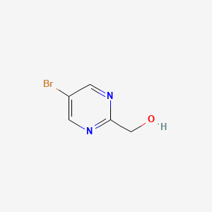 (5-Bromopyrimidin-2-yl)methanol chemical structure (CAS 22433-12-1)