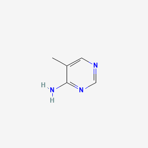 4-Amino-5-methylpyrimidine chemical structure (CAS 22433-68-7)