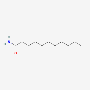 Undecanamide chemical structure (CAS 2244-06-6)