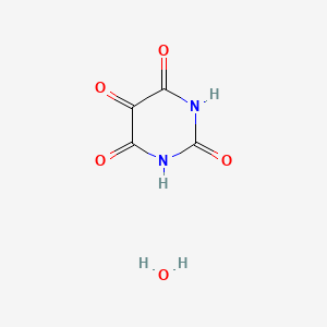 Pyrimidine-2,4,5,6(1H,3H)-tetraone hydrate chemical structure (CAS 2244-11-3)