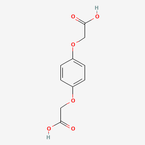 2,2'-(1,4-Phenylenebis(oxy))diacetic acid chemical structure (CAS 2245-53-6)
