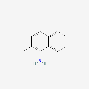 2-Methylnaphthalen-1-amine chemical structure (CAS 2246-44-8)