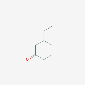3-Ethylcyclohexanone chemical structure (CAS 22461-89-8)