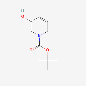 tert-Butyl 5-hydroxy-5,6-dihydropyridine-1(2H)-carboxylate chemical structure (CAS 224779-27-5)