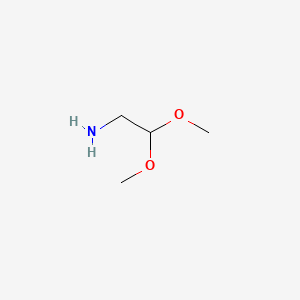 2,2-Dimethoxyethanamine chemical structure (CAS 22483-09-6)