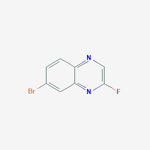 7-Bromo-2-fluoroquinoxaline chemical structure (CAS 2251-59-4)