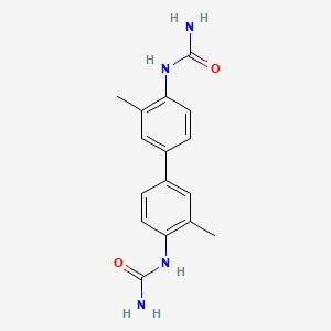 1,1'-(3,3'-Dimethyl-[1,1'-biphenyl]-4,4'-diyl)diurea chemical structure (CAS 2251763-73-0)