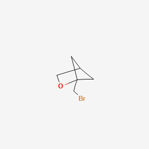 1-(Bromomethyl)-2-oxabicyclo[2.1.1]hexane chemical structure (CAS 2253631-03-5)