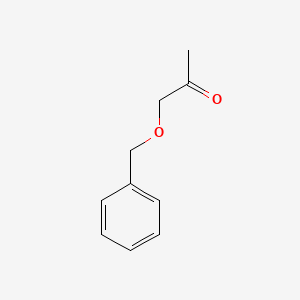 1-(Benzyloxy)propan-2-one chemical structure (CAS 22539-93-1)