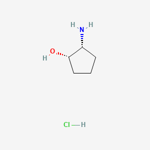 (1S,2R)-2-Aminocyclopentanol Hydrochloride chemical structure (CAS 225791-13-9)