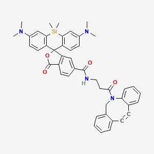 SiR-DBCO chemical structure (CAS 2259859-41-9)