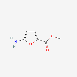 Methyl 5-aminofuran-2-carboxylate chemical structure (CAS 22600-30-2)