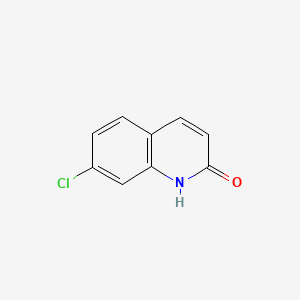 7-Chloro-2-hydroxyquinoline chemical structure (CAS 22614-72-8)