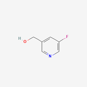 (5-Fluoropyridin-3-yl)methanol chemical structure (CAS 22620-32-2)