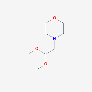4-(2,2-Dimethoxyethyl)morpholine chemical structure (CAS 22633-57-4)