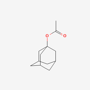 Adamantan-1-yl acetate chemical structure (CAS 22635-62-7)