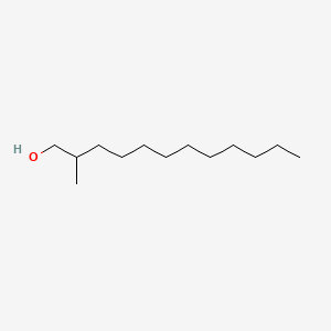 2-Methyldodecan-1-ol chemical structure (CAS 22663-61-2)