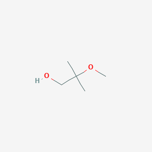 2-Methoxy-2-methylpropan-1-ol chemical structure (CAS 22665-67-4)