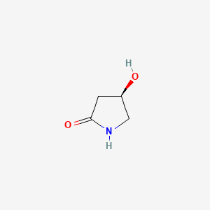 (R)-4-Hydroxypyrrolidin-2-one chemical structure (CAS 22677-21-0)