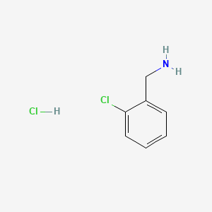 (2-Chlorophenyl)methanamine hydrochloride chemical structure (CAS 22680-44-0)