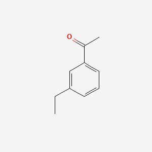 1-(3-Ethylphenyl)ethanone chemical structure (CAS 22699-70-3)