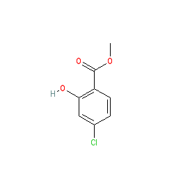 Methyl 4-chloro-2-hydroxybenzoate chemical structure (CAS 22717-55-1)