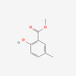 Methyl 2-hydroxy-5-methylbenzoate chemical structure (CAS 22717-57-3)