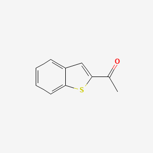 2-Acetylbenzothiophene chemical structure (CAS 22720-75-8)