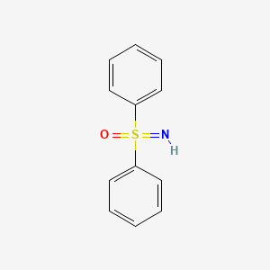 Sulfonimidoyldibenzene chemical structure (CAS 22731-83-5)