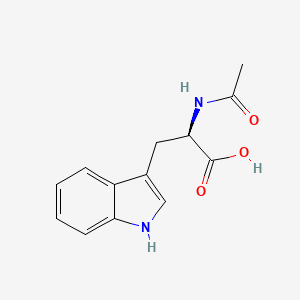 Ac-D-Trp-OH chemical structure (CAS 2280-01-5)