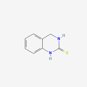 3,4-Dihydroquinazoline-2(1H)-thione chemical structure (CAS 22820-08-2)
