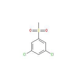 3,5-Dichlorophenyl Methyl Sulphone chemical structure (CAS 22821-89-2)