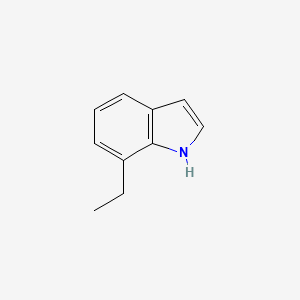 7-Ethyl-1H-indole chemical structure (CAS 22867-74-9)