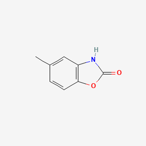 5-Methylbenzo[d]oxazol-2(3H)-one chemical structure (CAS 22876-15-9)