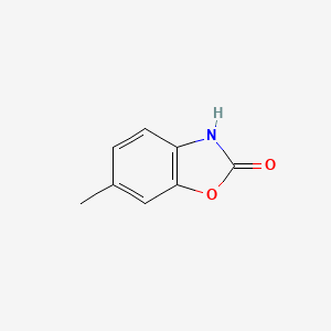 6-Methylbenzo[d]oxazol-2(3H)-one chemical structure (CAS 22876-16-0)