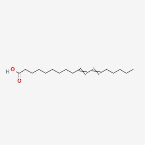 Octadeca-10,12-dienoic acid chemical structure (CAS 22880-03-1)