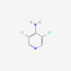 3,5-Dichloropyridin-4-amine chemical structure (CAS 22889-78-7)