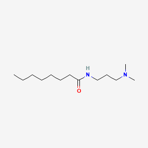 N-(3-(Dimethylamino)propyl)octanamide chemical structure (CAS 22890-10-4)