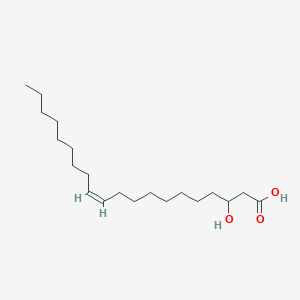 (Z)-3-Hydroxyicos-11-enoic acid chemical structure (CAS 2290484-49-8)