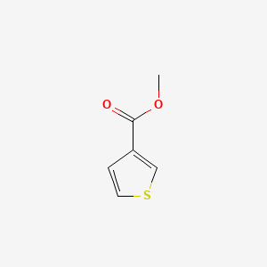 Methyl thiophene-3-carboxylate chemical structure (CAS 22913-26-4)