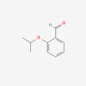 2-Isopropoxybenzaldehyde chemical structure (CAS 22921-58-0)
