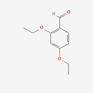 2,4-Diethoxybenzaldehyde chemical structure (CAS 22924-16-9)