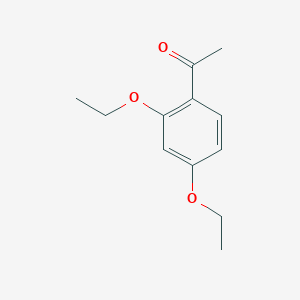 2',4'-Diethoxyacetophenone chemical structure (CAS 22924-18-1)