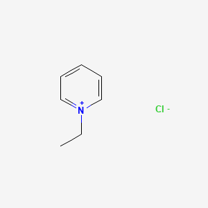 1-Ethylpyridin-1-ium chloride chemical structure (CAS 2294-38-4)