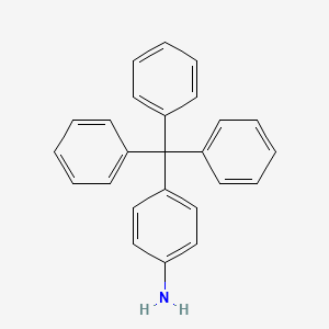 4-Tritylaniline chemical structure (CAS 22948-06-7)