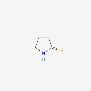 Pyrrolidine-2-thione chemical structure (CAS 2295-35-4)