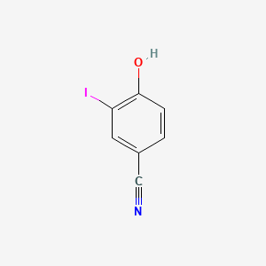 4-Hydroxy-3-iodobenzonitrile chemical structure (CAS 2296-23-3)